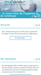 Mobile Screenshot of infolor.fr